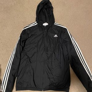 Like new Mens Adidas hooded track jacket mens Medium